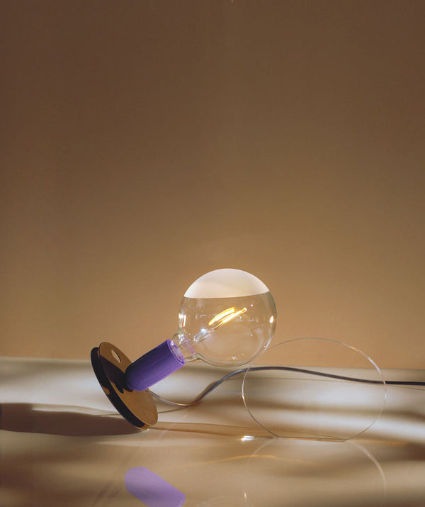 Lampadina Stainless steel Table Lighting in Various Colors