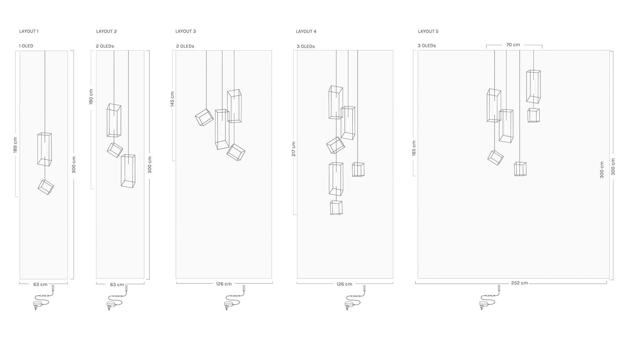 Lanterns LED Wallpaper in Various Colors by Meystyle