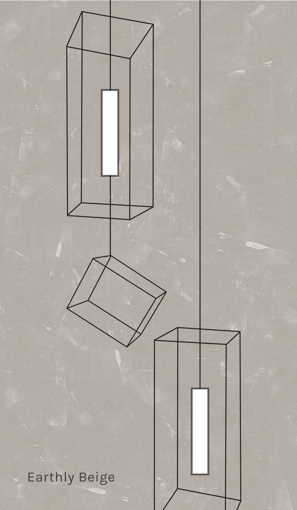 Lanterns LED Wallpaper in Various Colors by Meystyle