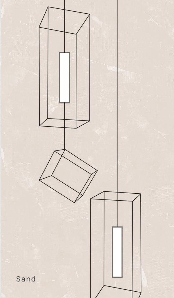 Lanterns LED Wallpaper in Various Colors by Meystyle