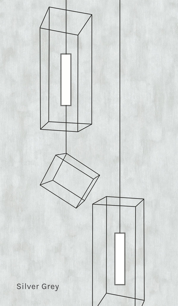 Lanterns LED Wallpaper in Various Colors by Meystyle