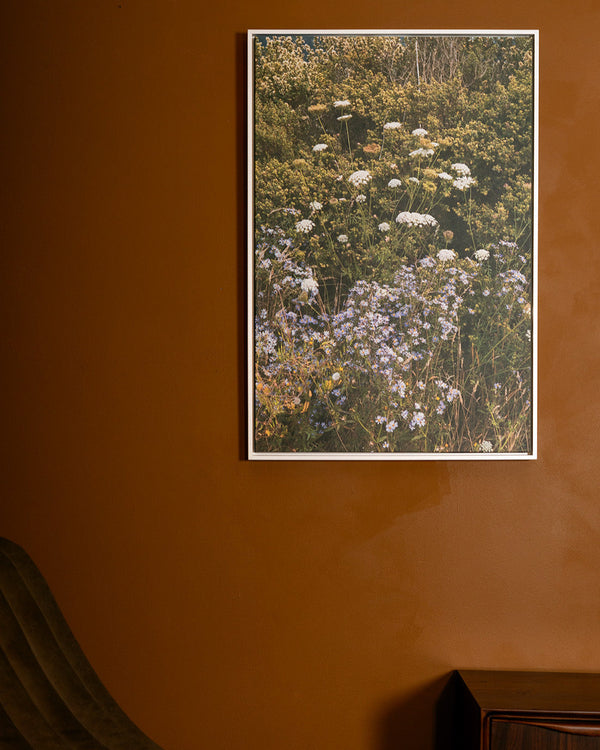 Wildflowers Framed Canvas