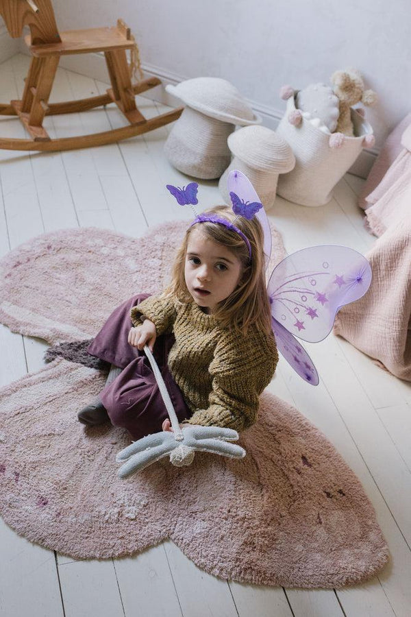 Washable Animal Rug Baby Butterfly Lorena Canals C Ar Babut 3