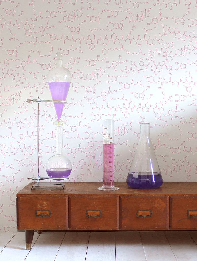 Love Molecules Wallpaper in Charm design by Aimee Wilder