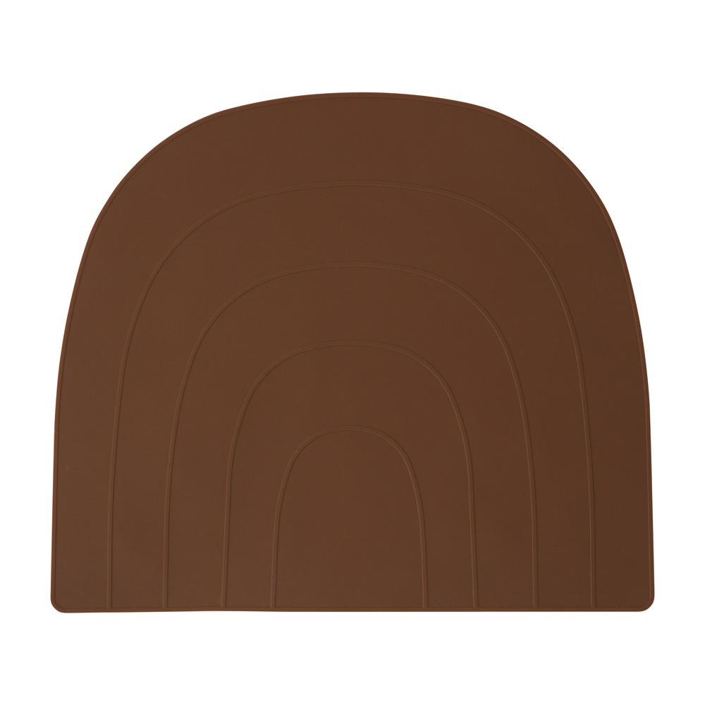 rainbow placemat caramel 1