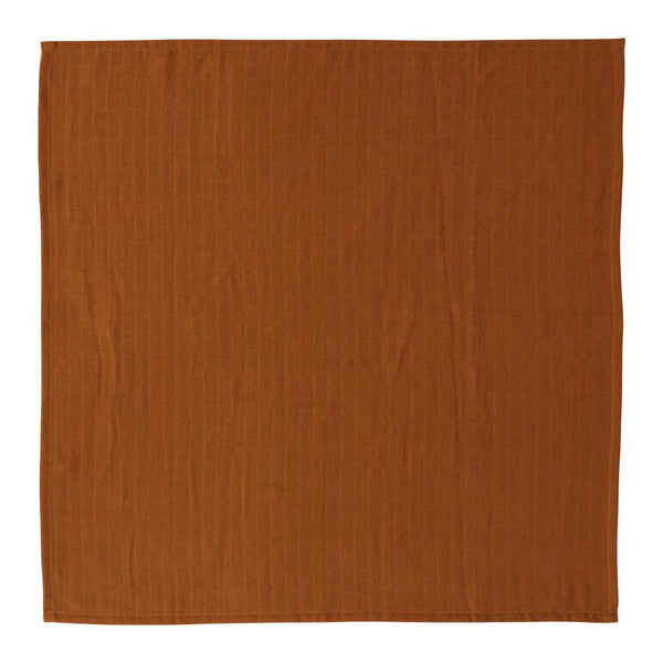 muslin square leopard 3 pcs pack clay by oyoy 4