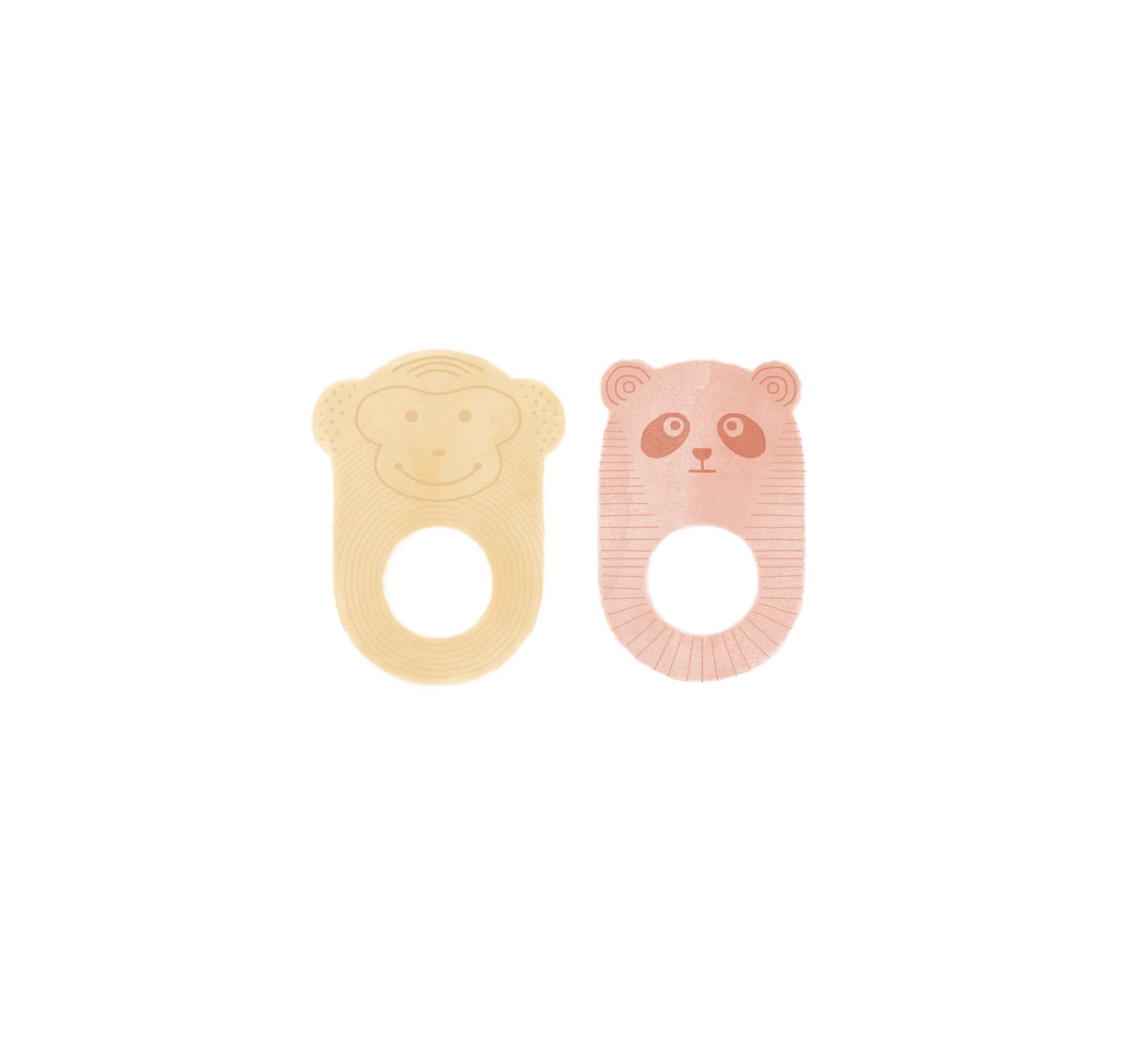 nelson ling ling baby teether pack of 2 by oyoy m107170 1