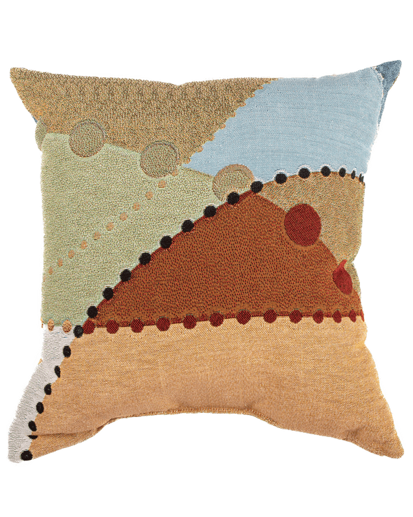 Morse Too Woven Pillow