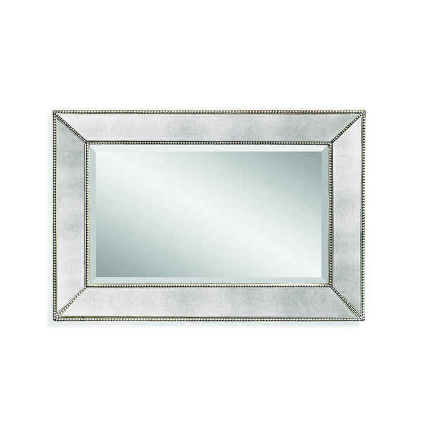 Beaded Wall Mirror By Bassett Mirror Bm M3341Bec Open Box 1