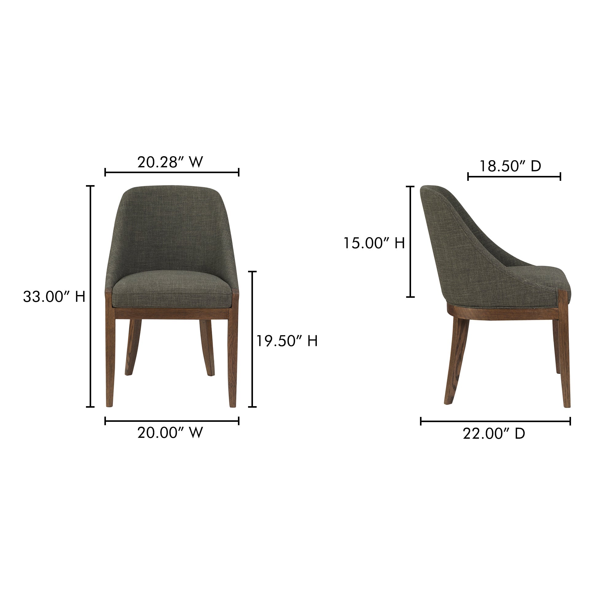 Edward Dining Chair Heather Moes Home Collection Mhc Me 1071 34 12