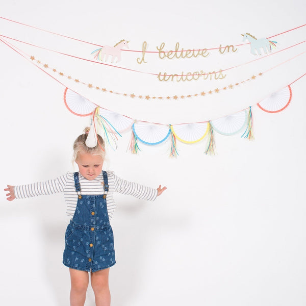 i believe in unicorns partyware by meri meri mm 146917 10