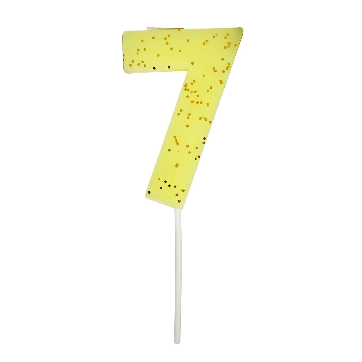 color numbered glitter candle by meri meri mm 158410 6