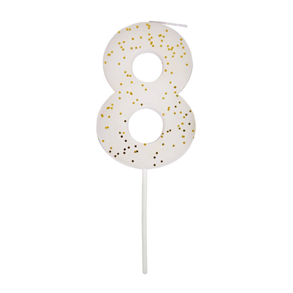 color numbered glitter candle by meri meri mm 158410 5