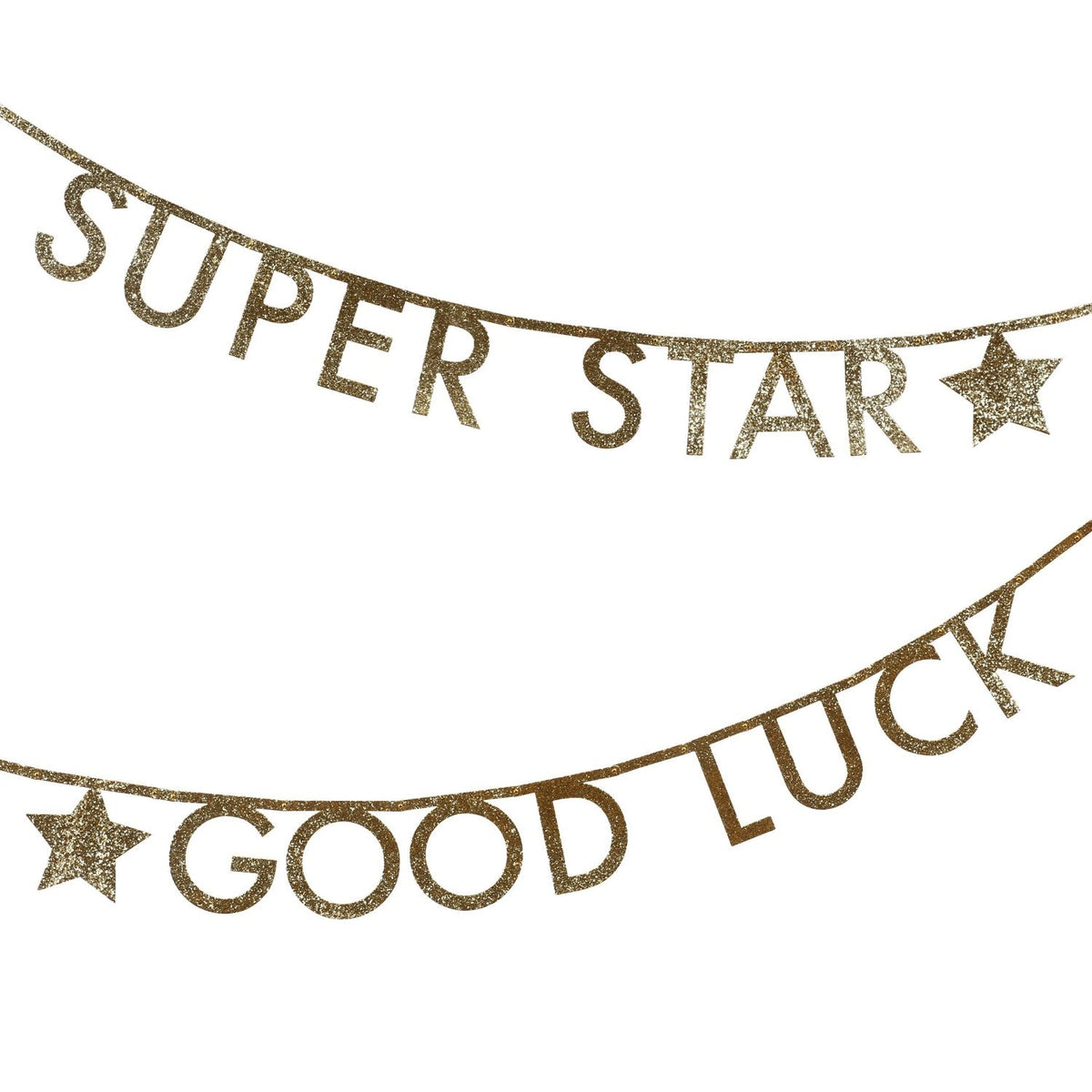 gold glitter letter garland kit by meri meri mm 160696 1