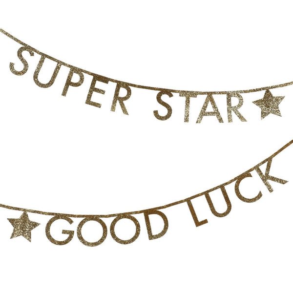 gold glitter letter garland kit by meri meri mm 160696 1