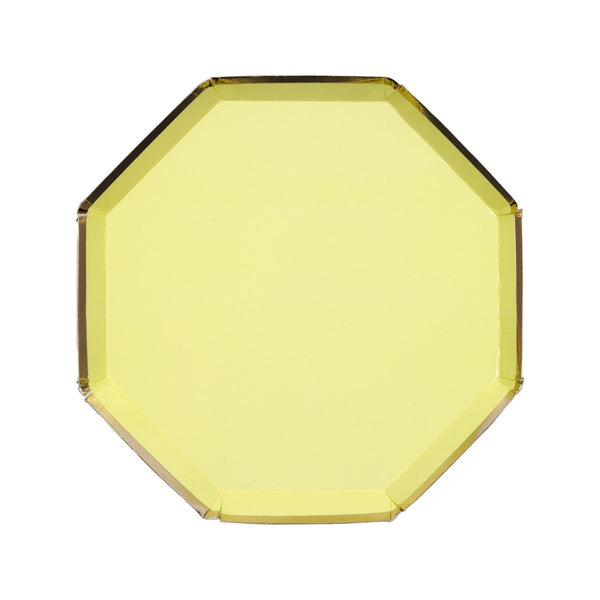 pale yellow partyware by meri meri mm 181441 2