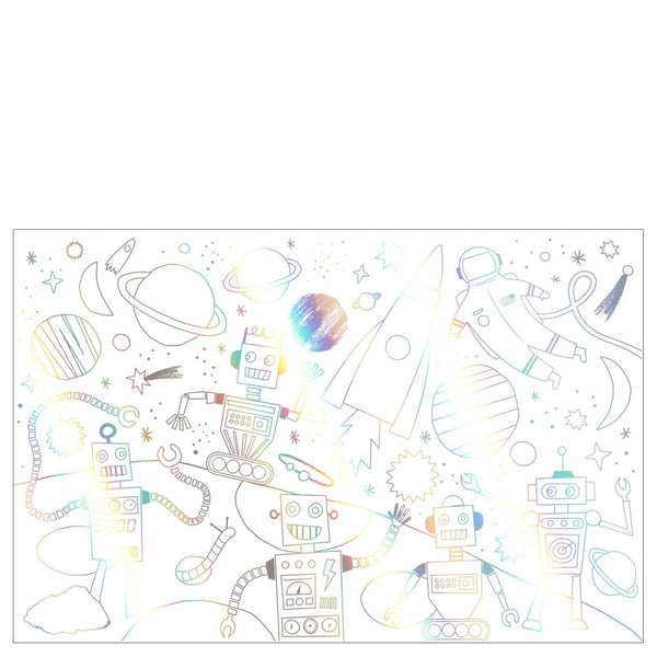space coloring posters by meri meri mm 206245 2