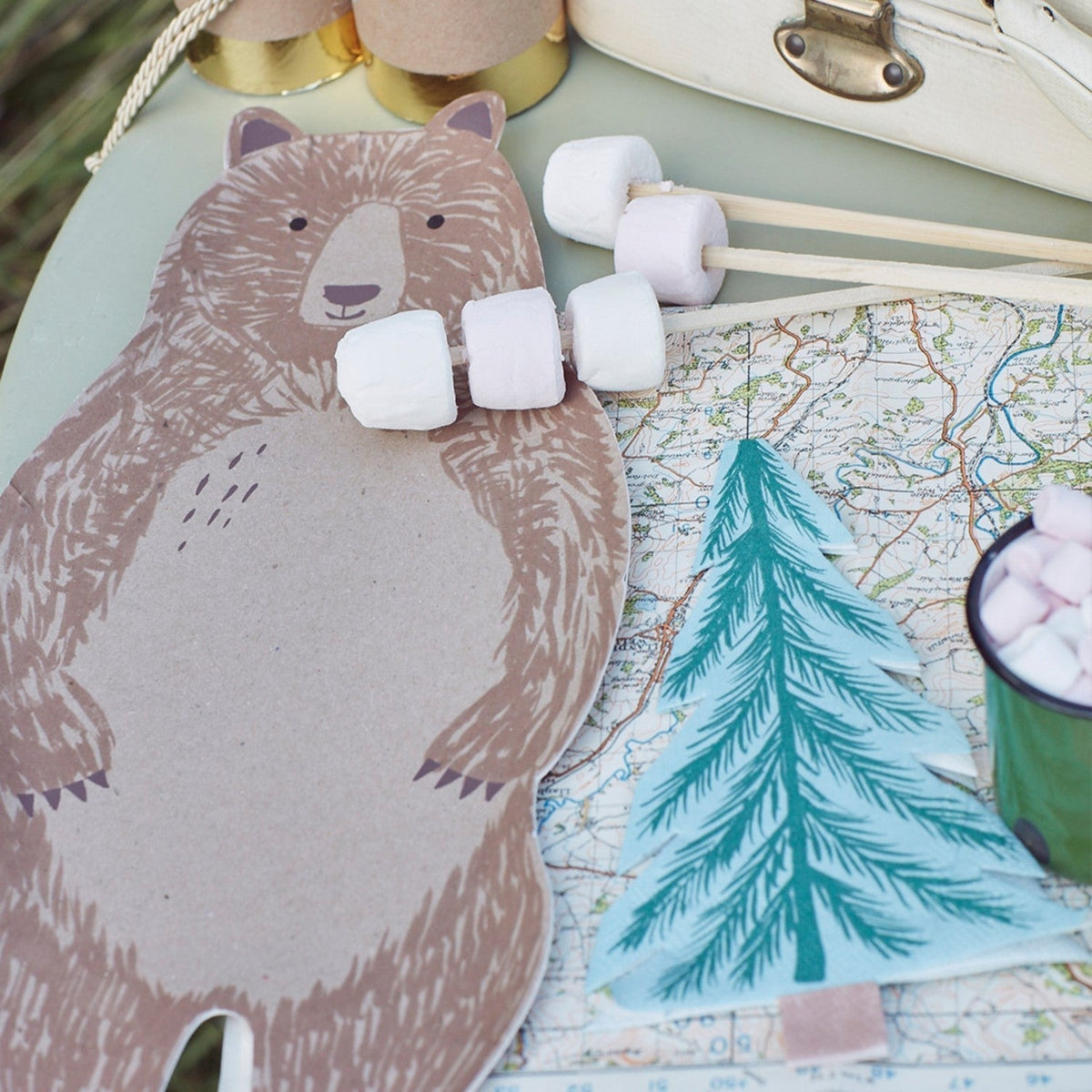 bear partyware by meri meri mm 216379 6