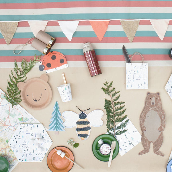 bear partyware by meri meri mm 216379 1