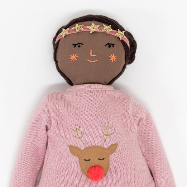 christmas jumper doll by meri meri mm 217432 2