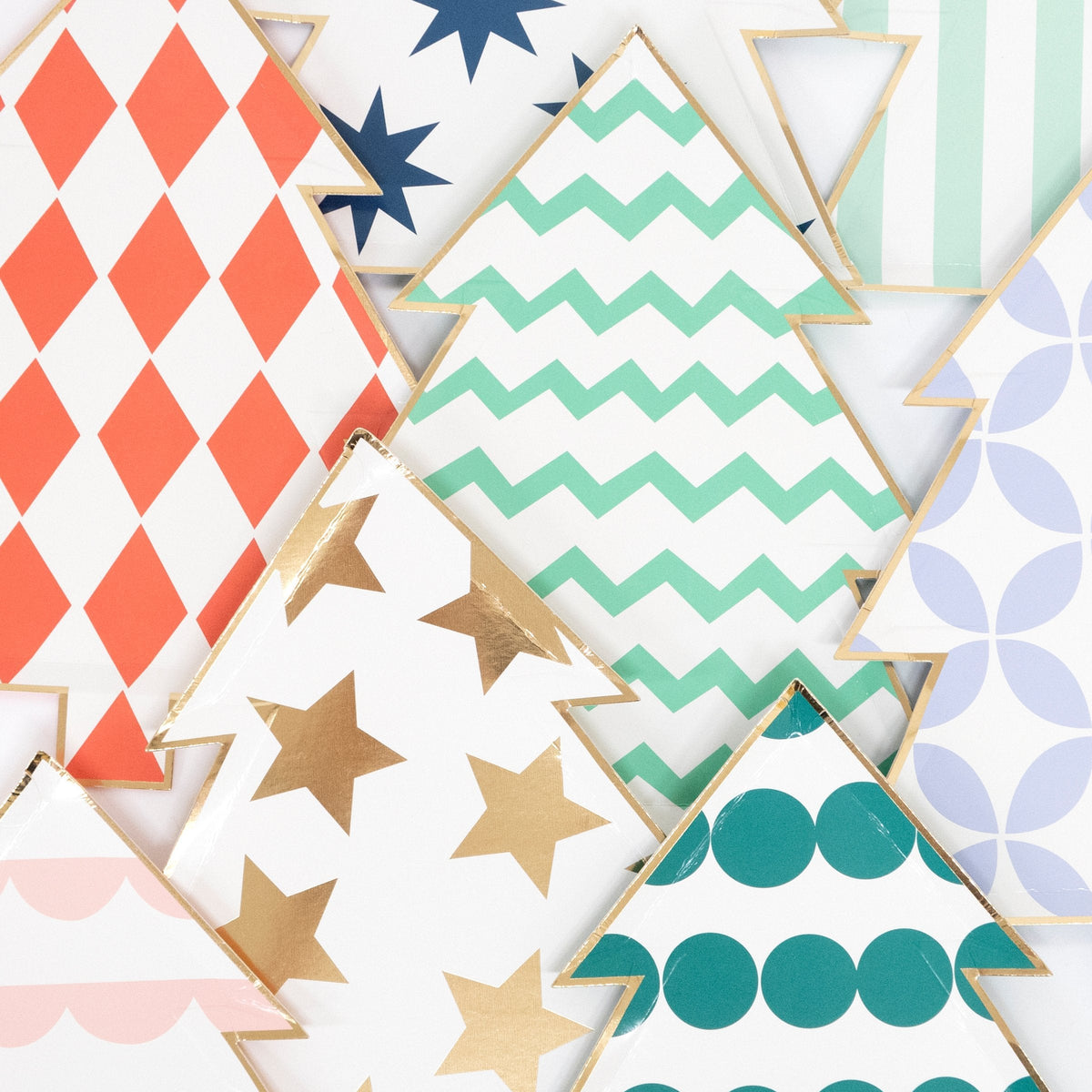 patterned tree partyware by meri meri mm 217621 4
