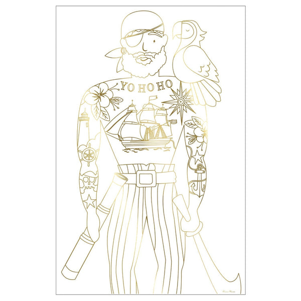 pirate coloring posters by meri meri mm 223137 5