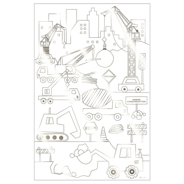 construction coloring posters by meri meri mm 223155 3