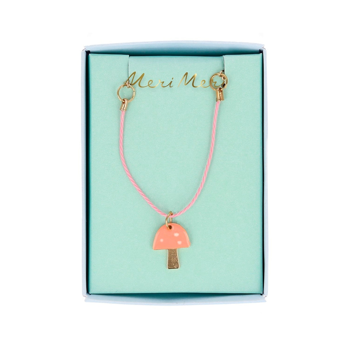enamel mushroom necklace by meri meri mm 223236 2