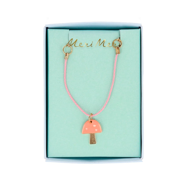 enamel mushroom necklace by meri meri mm 223236 2