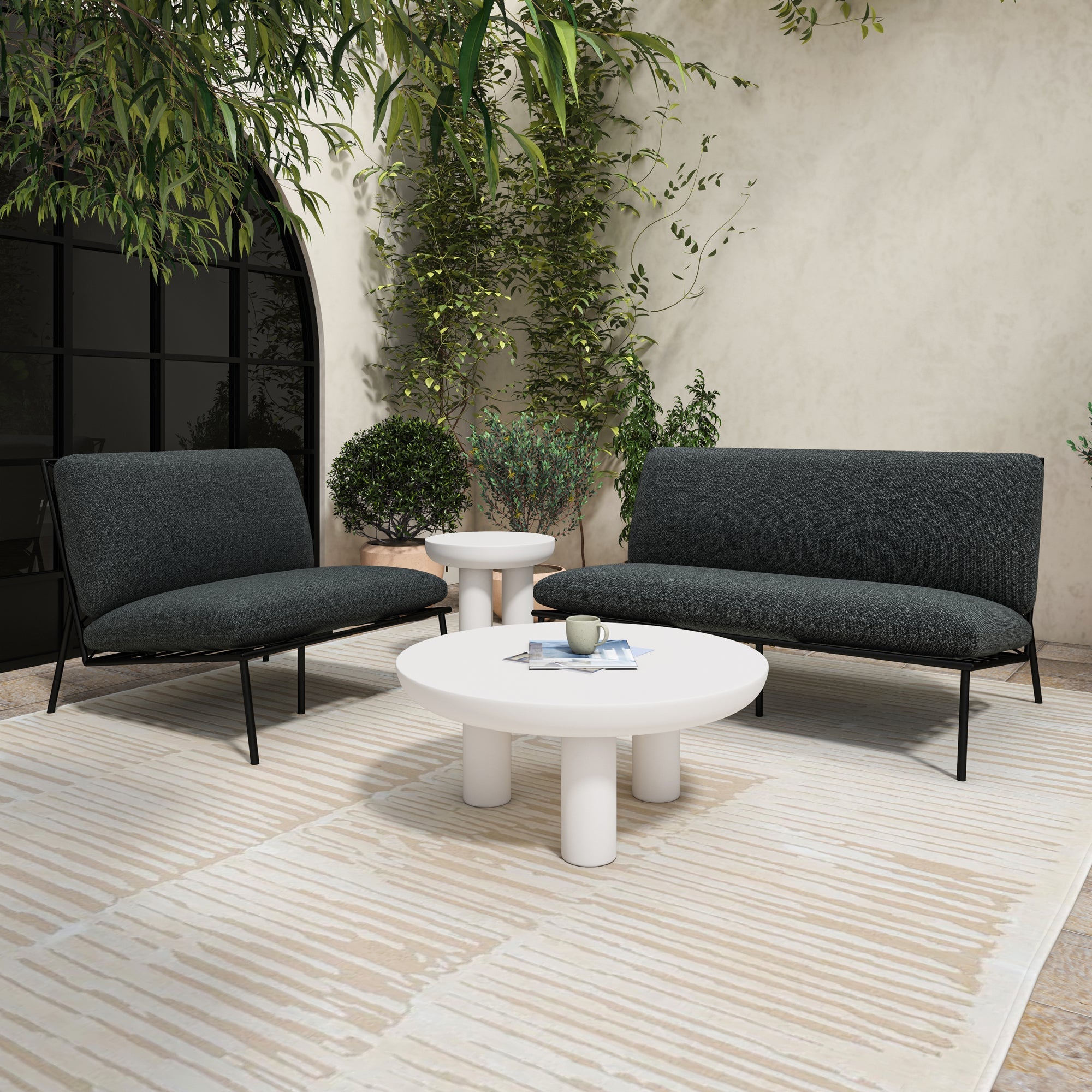 Salma Outdoor Sofa Moes Home Collection Mhc Mo 1013 07 13
