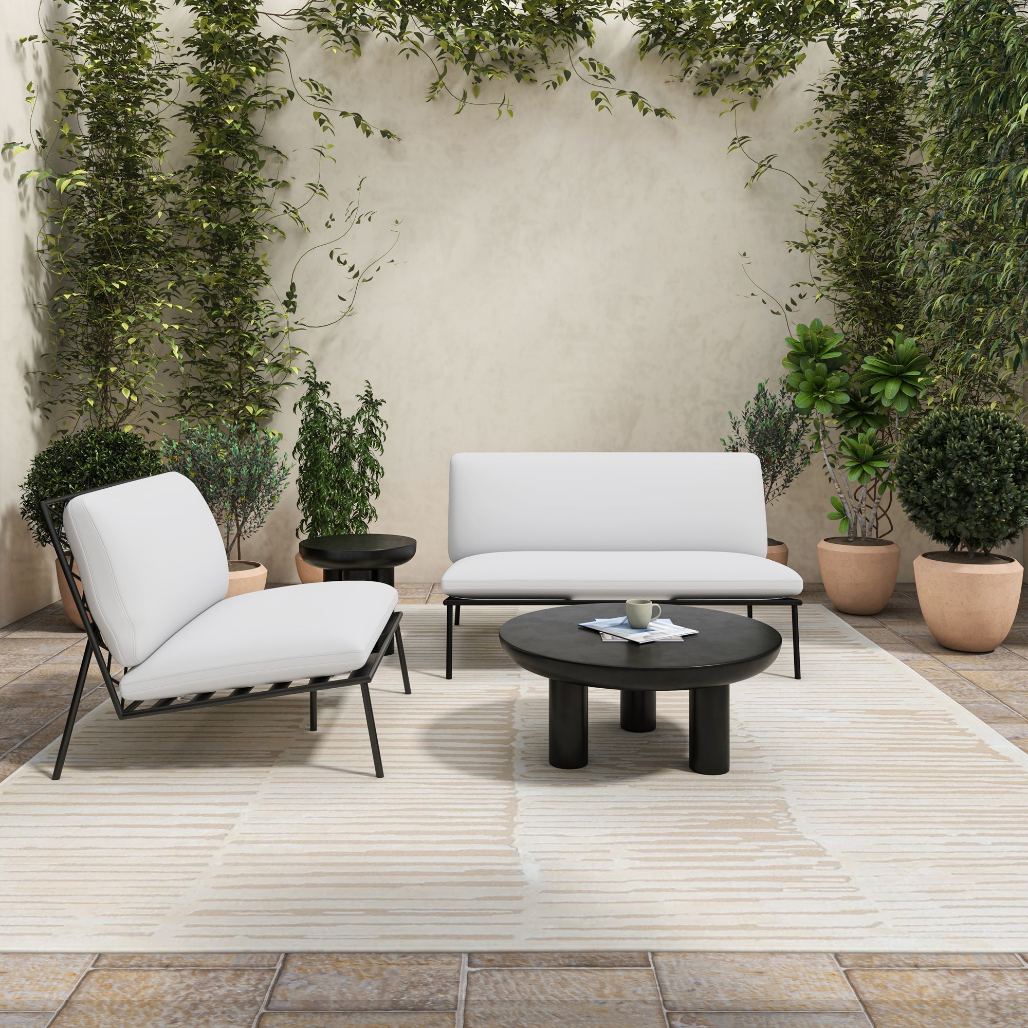 Salma Outdoor Sofa Moes Home Collection Mhc Mo 1013 07 14