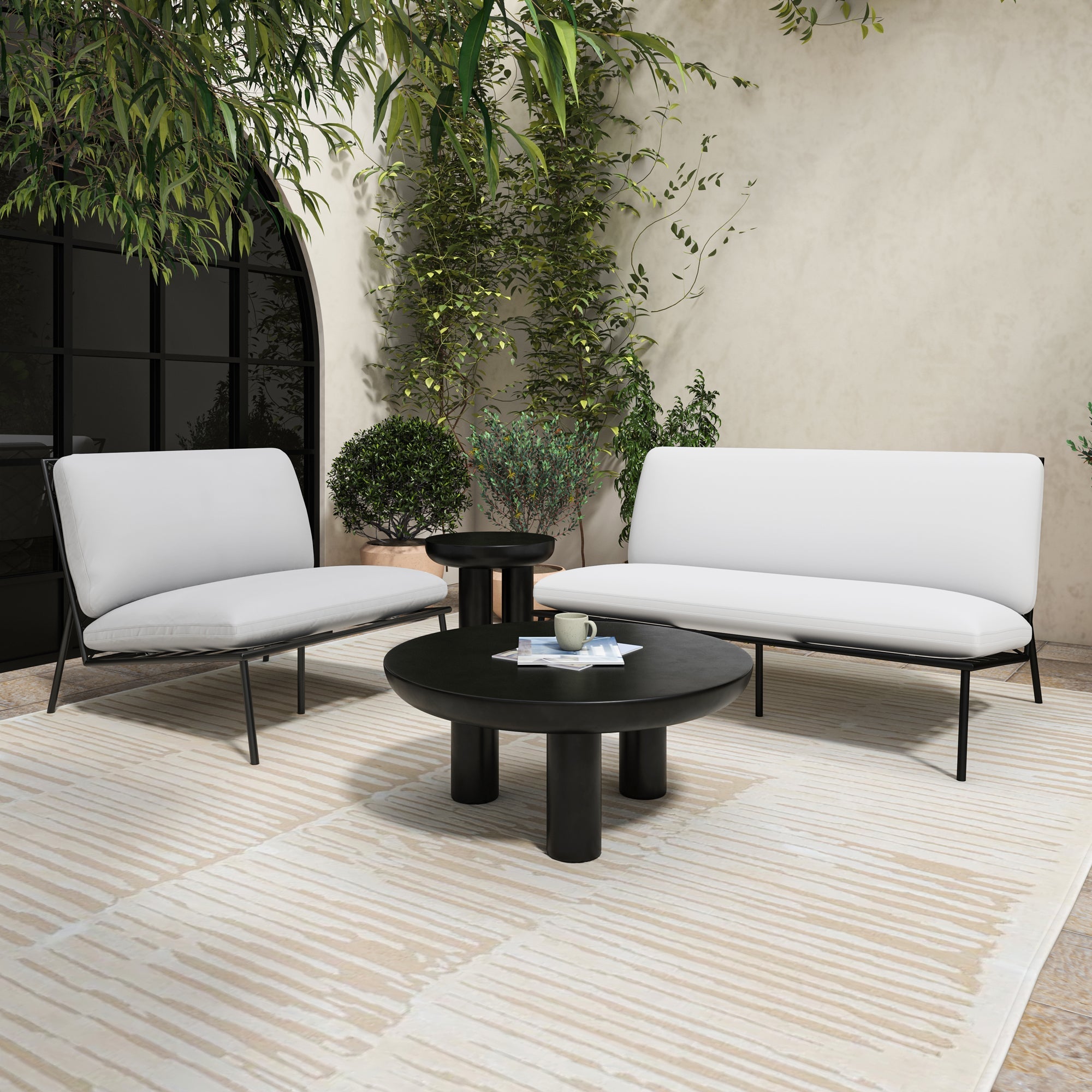 Salma Outdoor Sofa Moes Home Collection Mhc Mo 1013 07 15