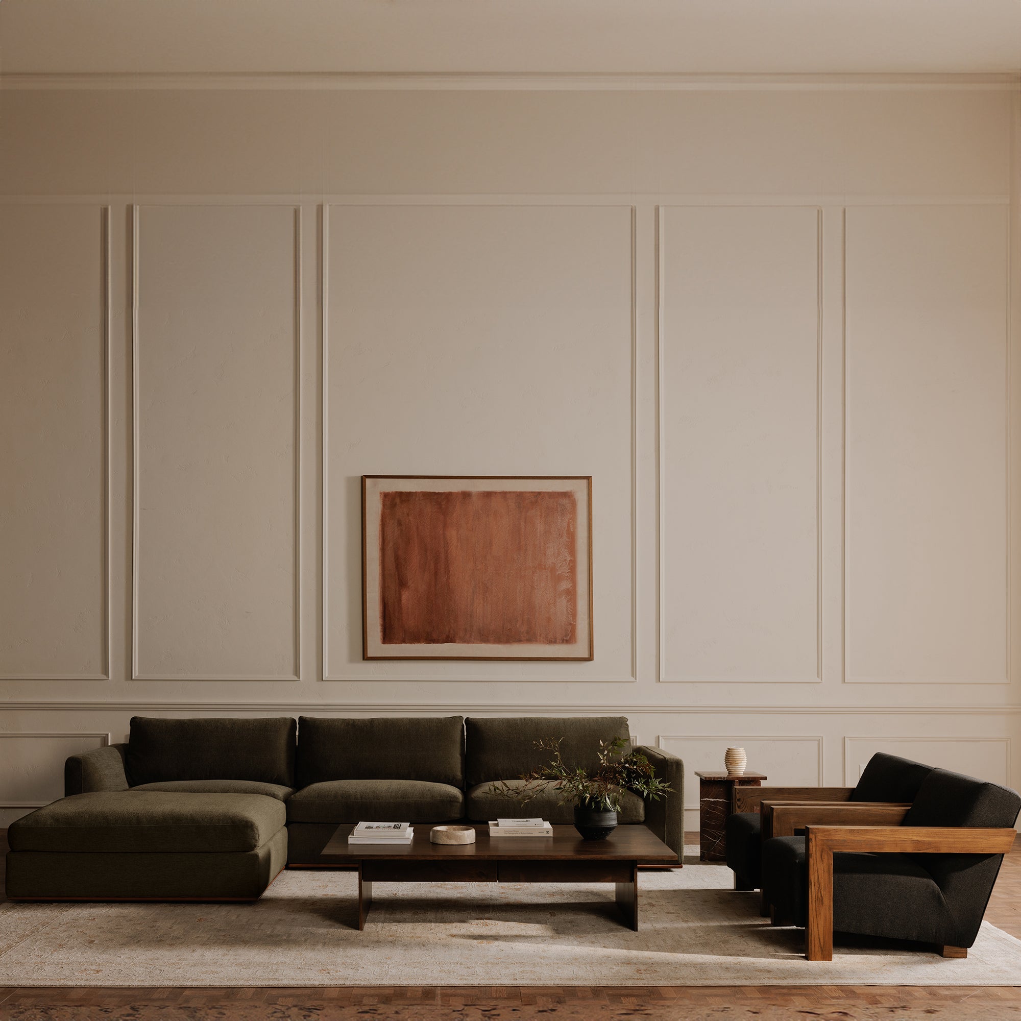 Rue Classic L Modular Sectional Moes Home Collection Mhc Mo 1020 27 18
