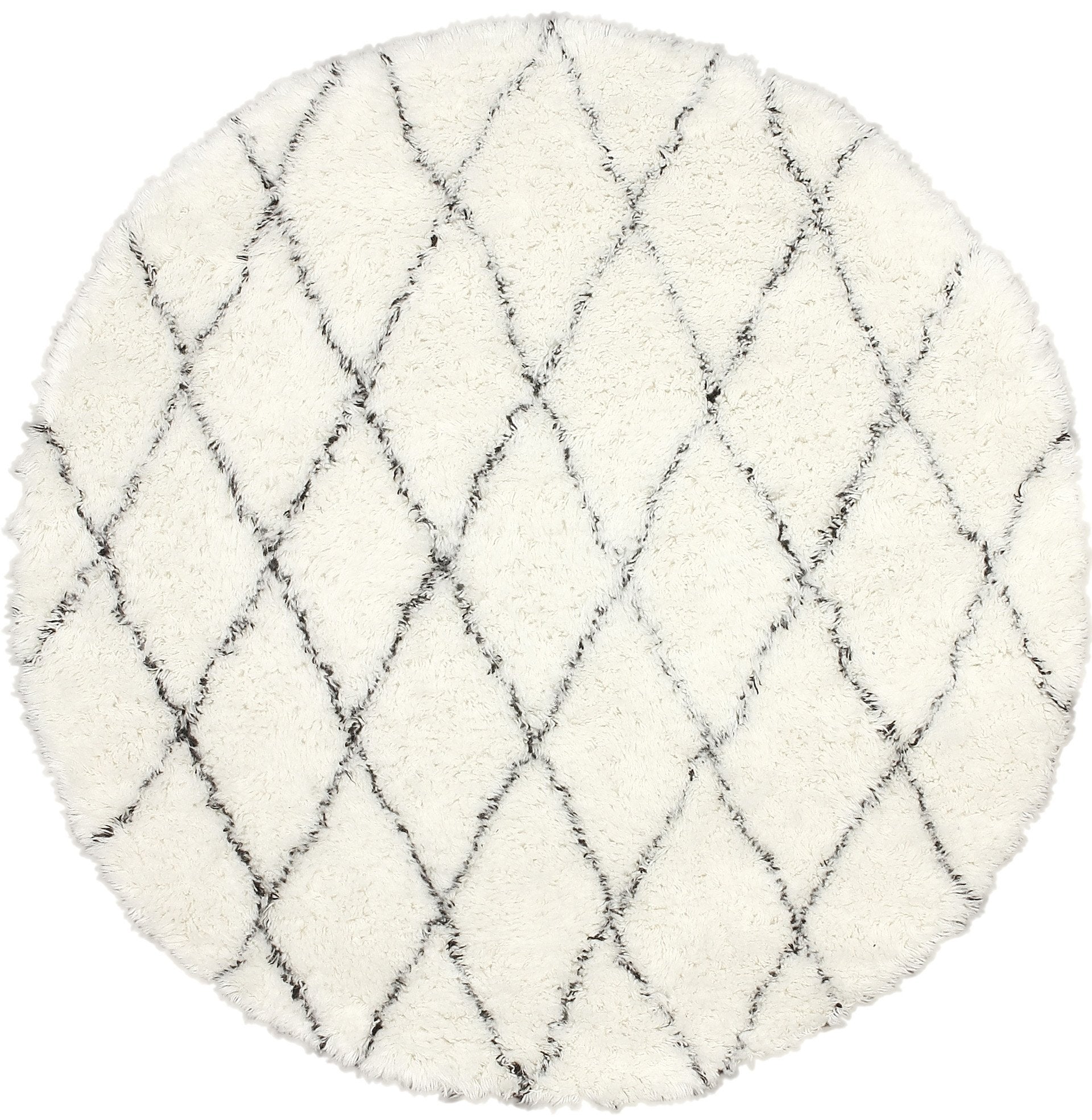 Handmade Wool Rug In Ivory Design By Nuloom 1