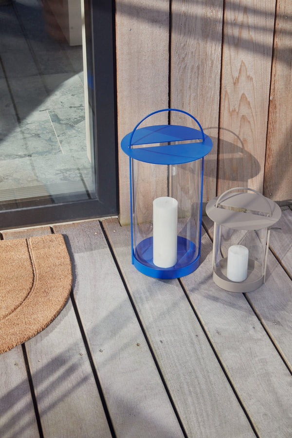 maki lantern large in optic blue 2