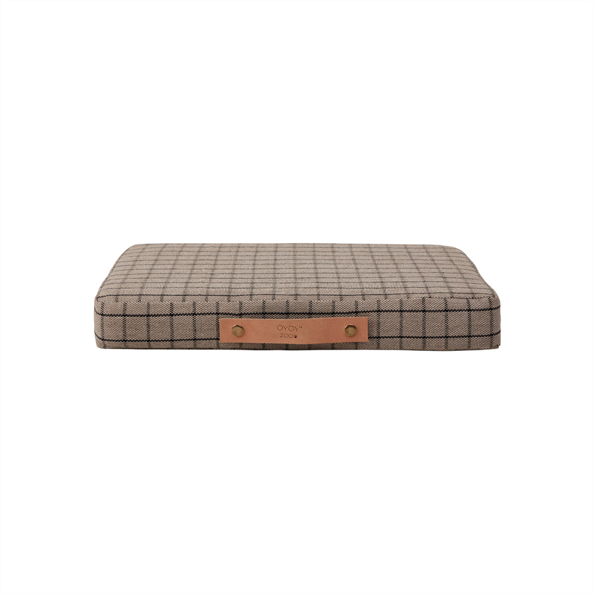 milo grid dog cushion 6