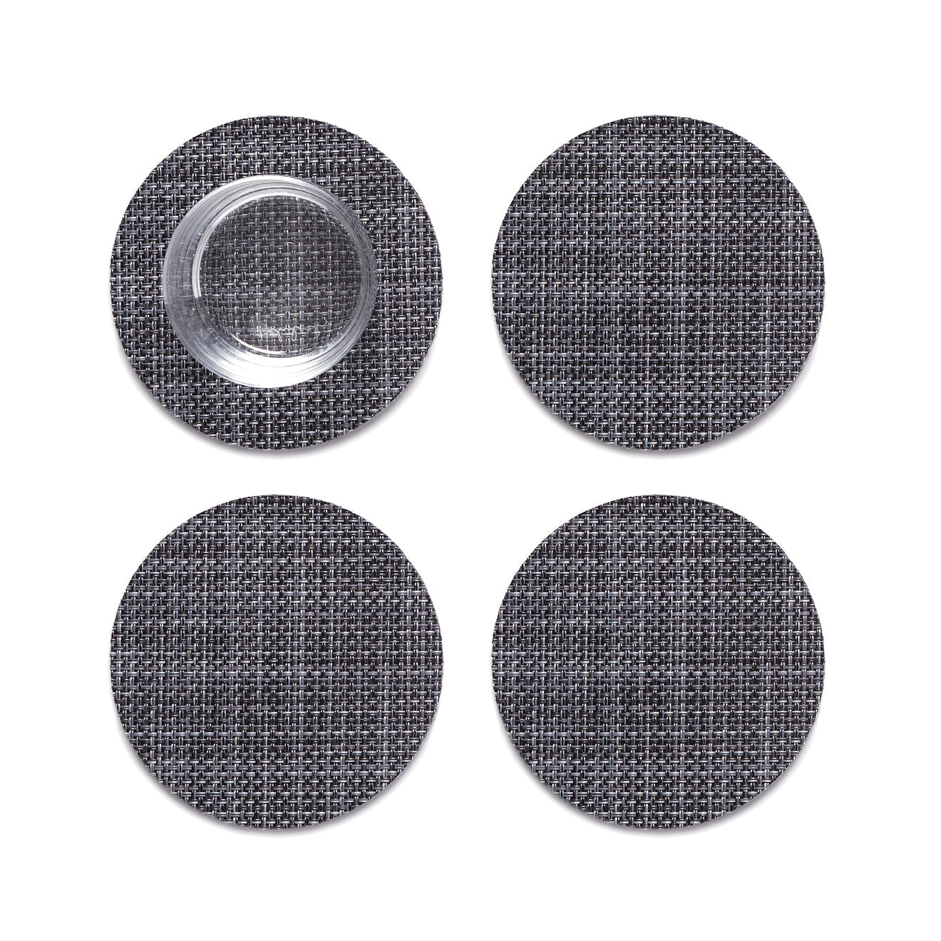 Mini Basketweave Set Of 4 Coasters Chilewich Chw 100743 002 7