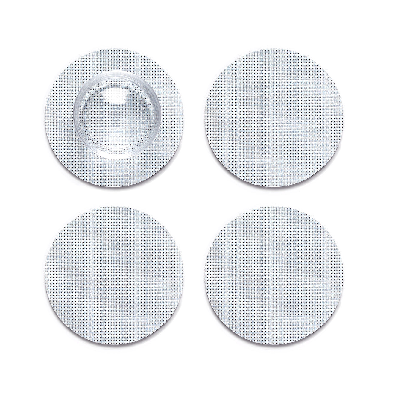 Mini Basketweave Set Of 4 Coasters Chilewich Chw 100743 002 21