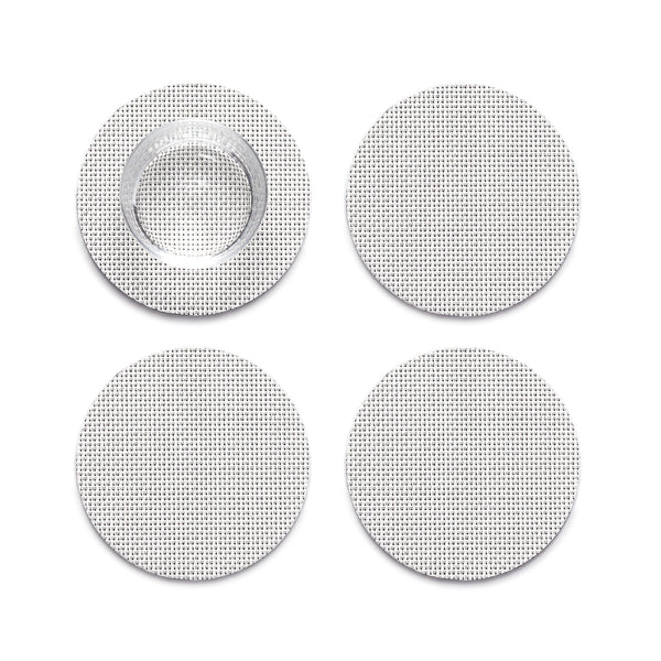 Mini Basketweave Set Of 4 Coasters Chilewich Chw 100743 002 24