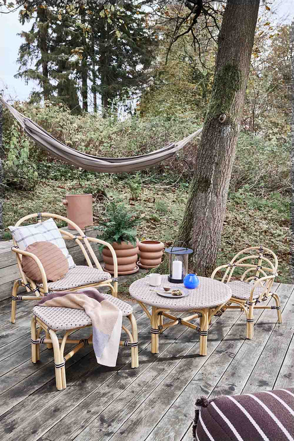Momi Mini Outdoor Chair - Nature/ Clay