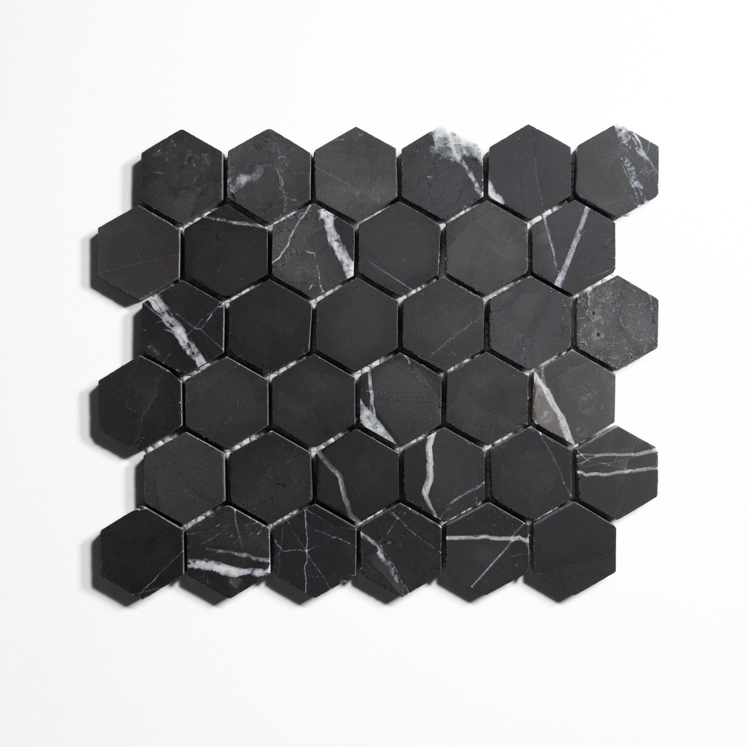 Nero St Gabriel Honed New Hexagon Tile Ng5Hx 1