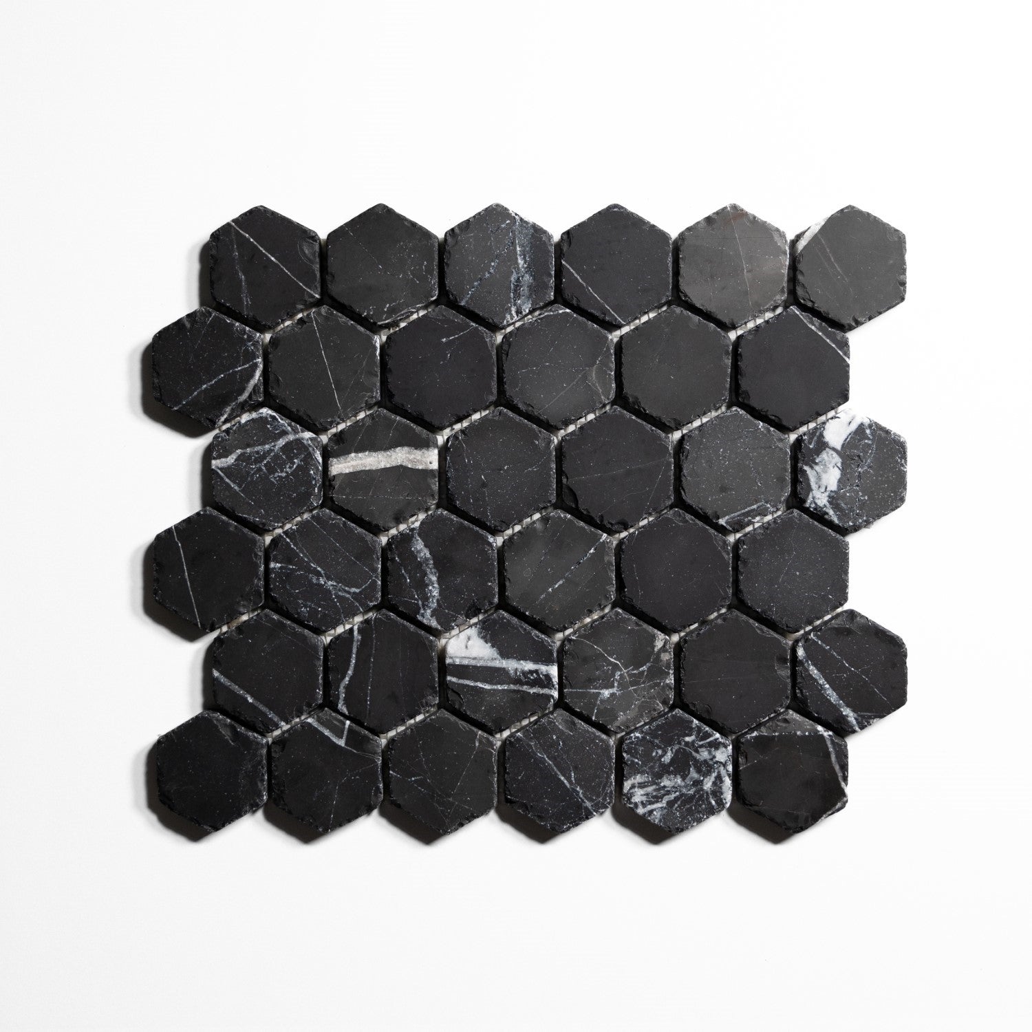 2 Inch Hexagon Mosaic Tile Sample