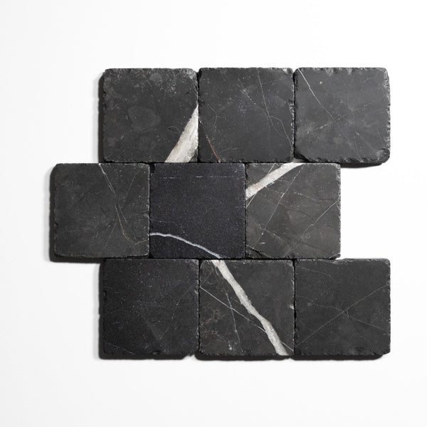 nero st gabriel tile by Designer Rug ng44t 1