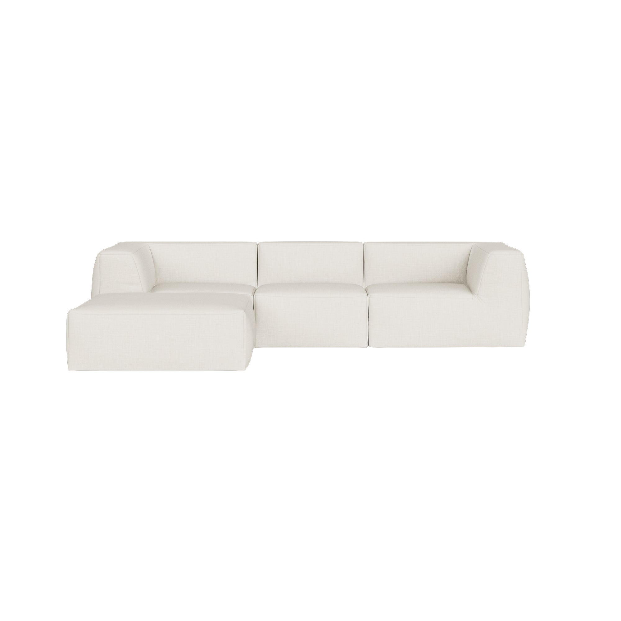 Great 3 Seater Sofa Narrow Chaise Hem Hem 92524 19