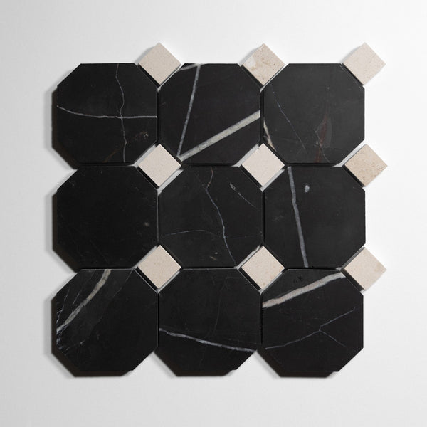 Nero St. Gabriel Accent Crema Tile Sample