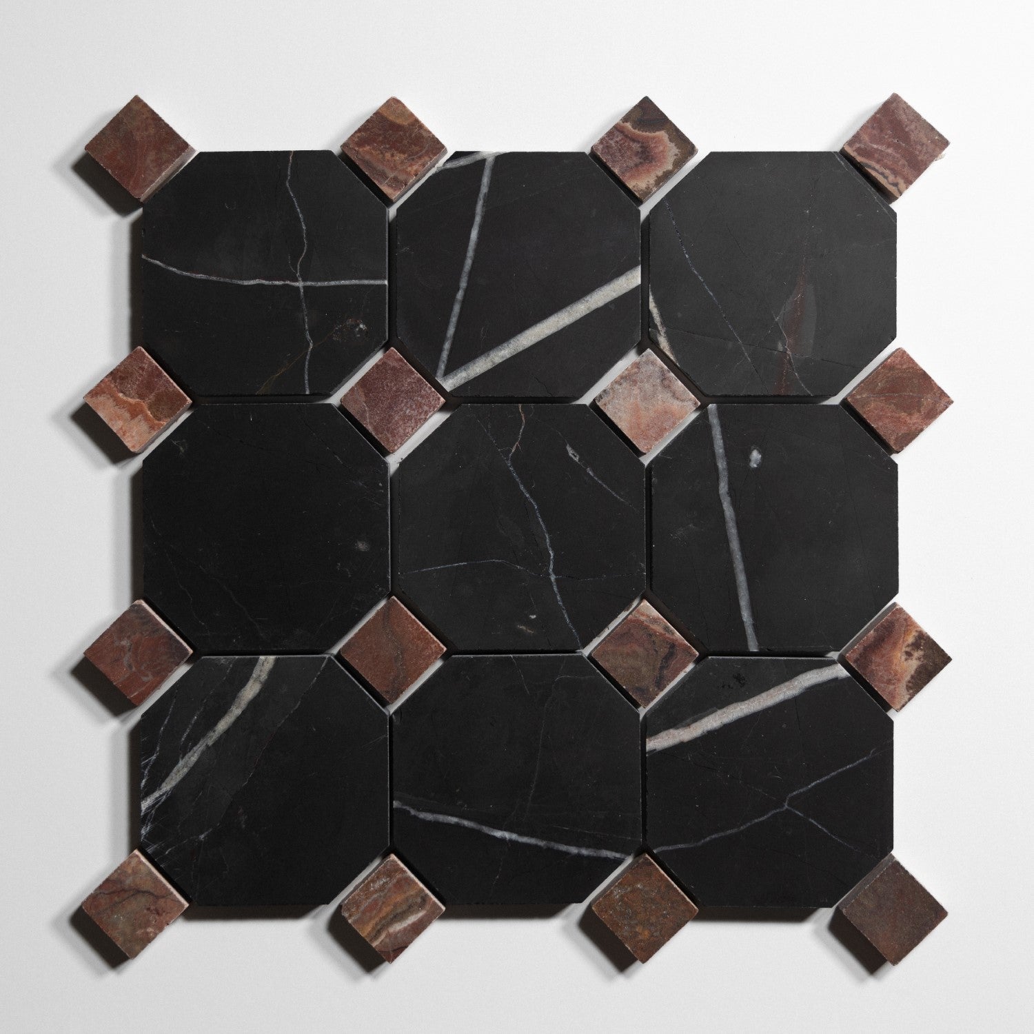 Nero St. Gabriel Accent Red Onyx Tile Sample