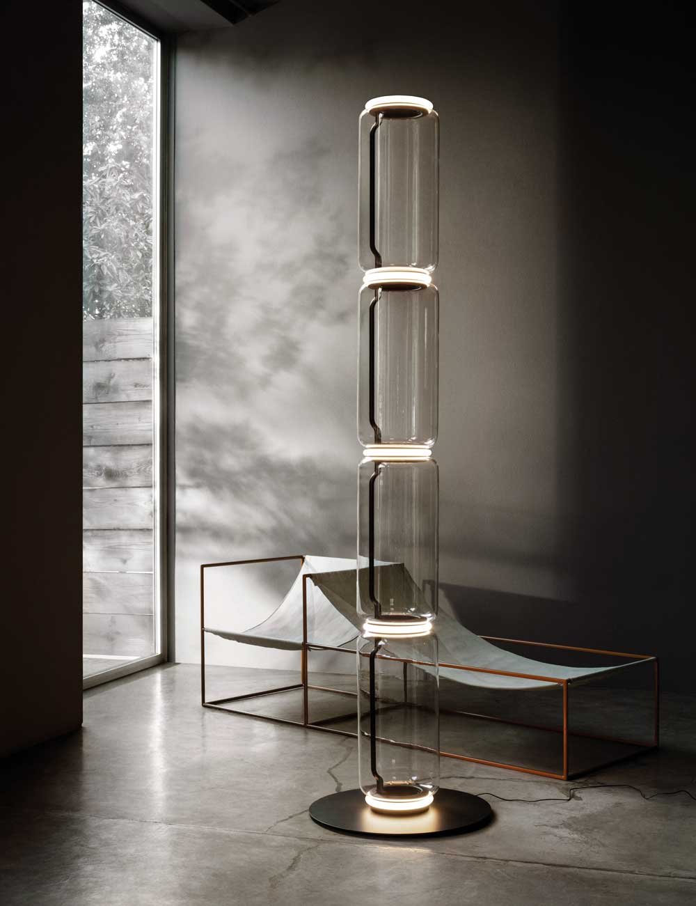 Noctambule Die-cast aluminum Floor Lighting in Various Colors & Sizes