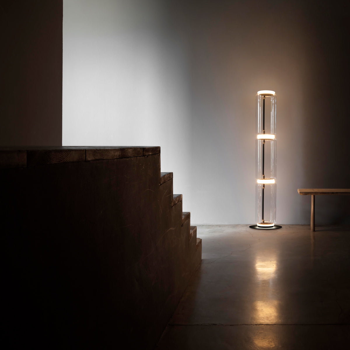 Noctambule Die-cast aluminum Floor Lighting in Various Colors & Sizes