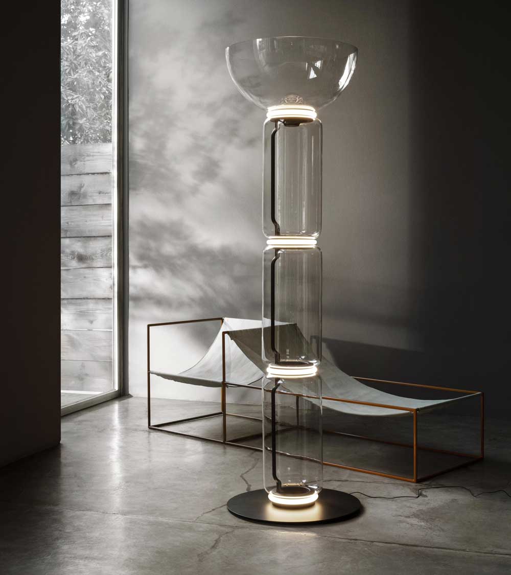 Noctambule Die-cast aluminum Floor Lighting in Various Colors & Sizes