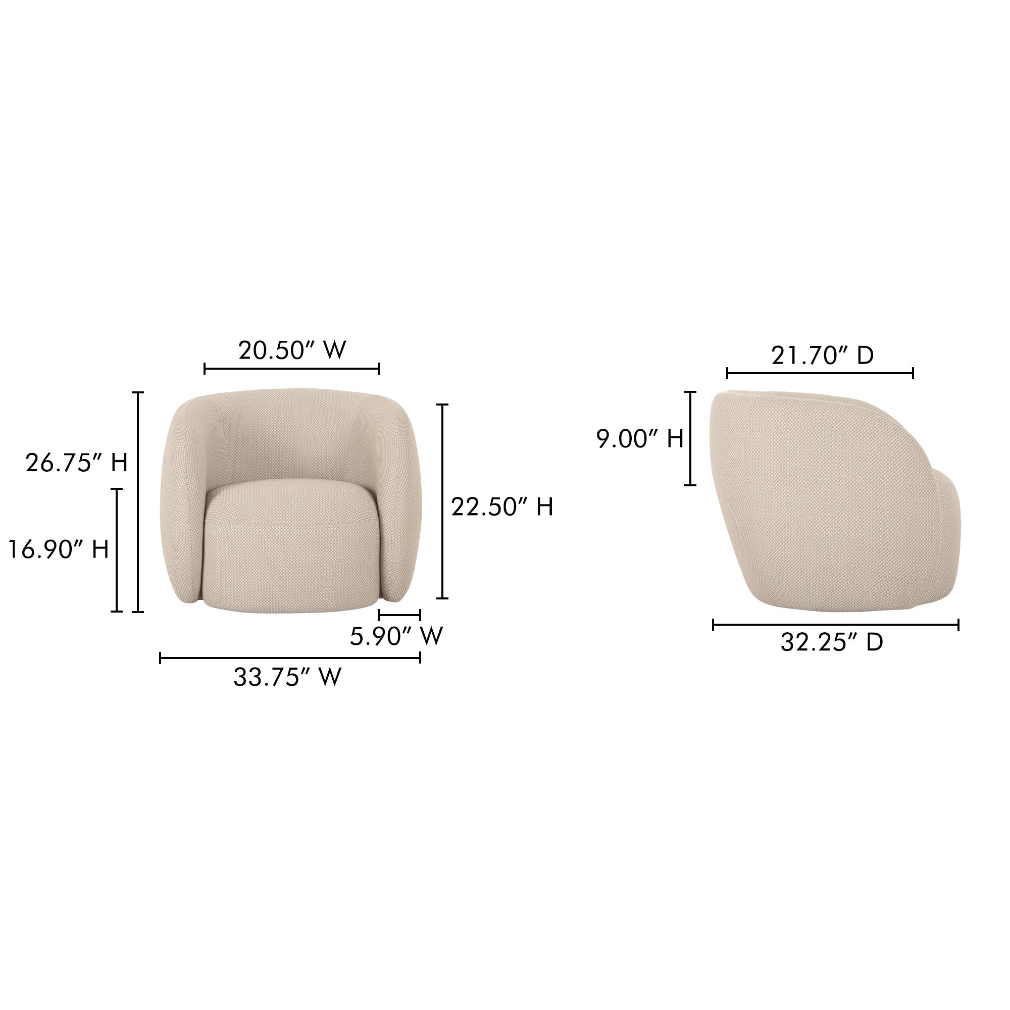 Rae Outdoor Accent Chair Moes Home Collection Mhc Oa 1022 34 20